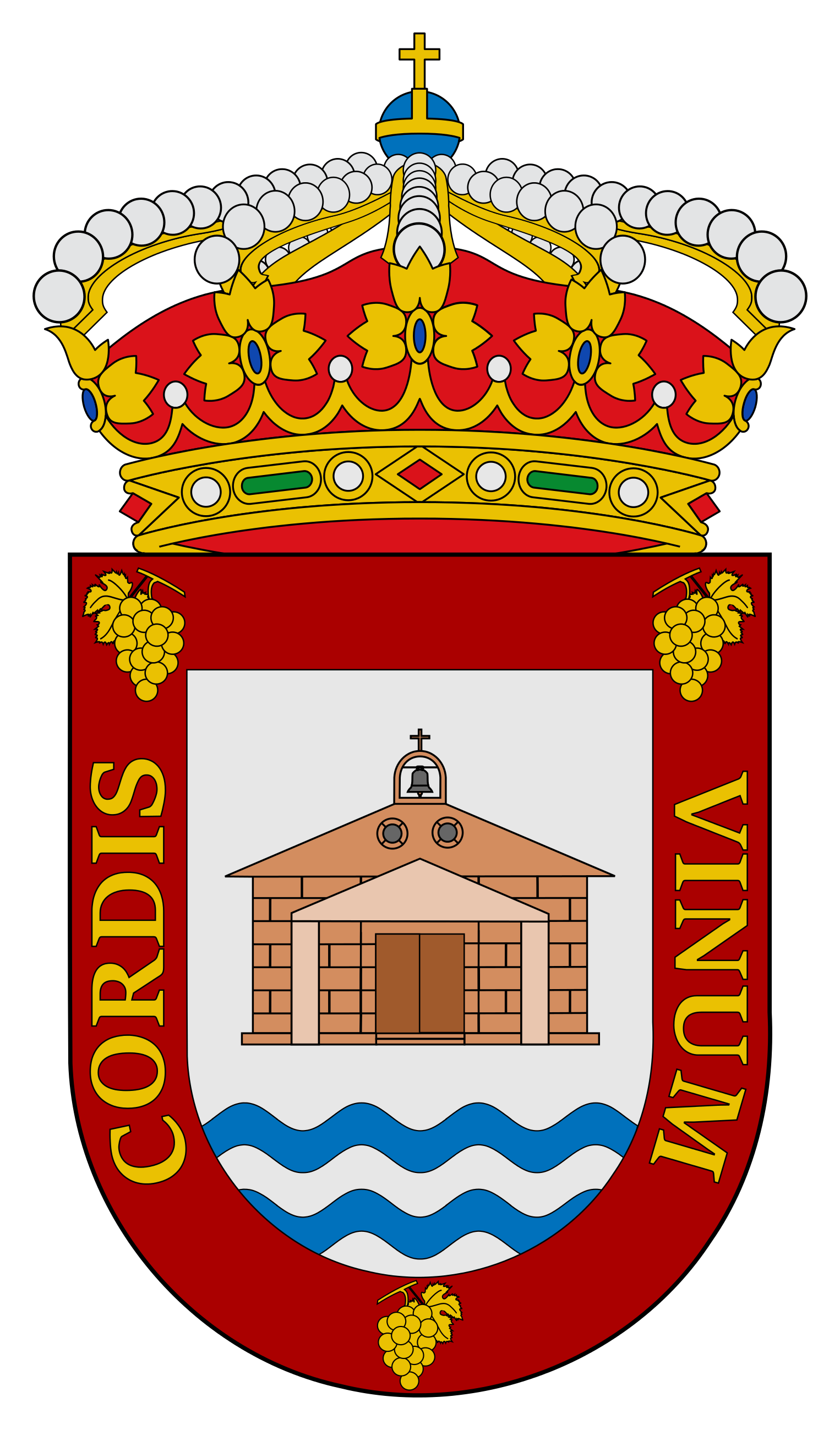 Escudo del Ayuntamiento de Cordovín en La Rioja